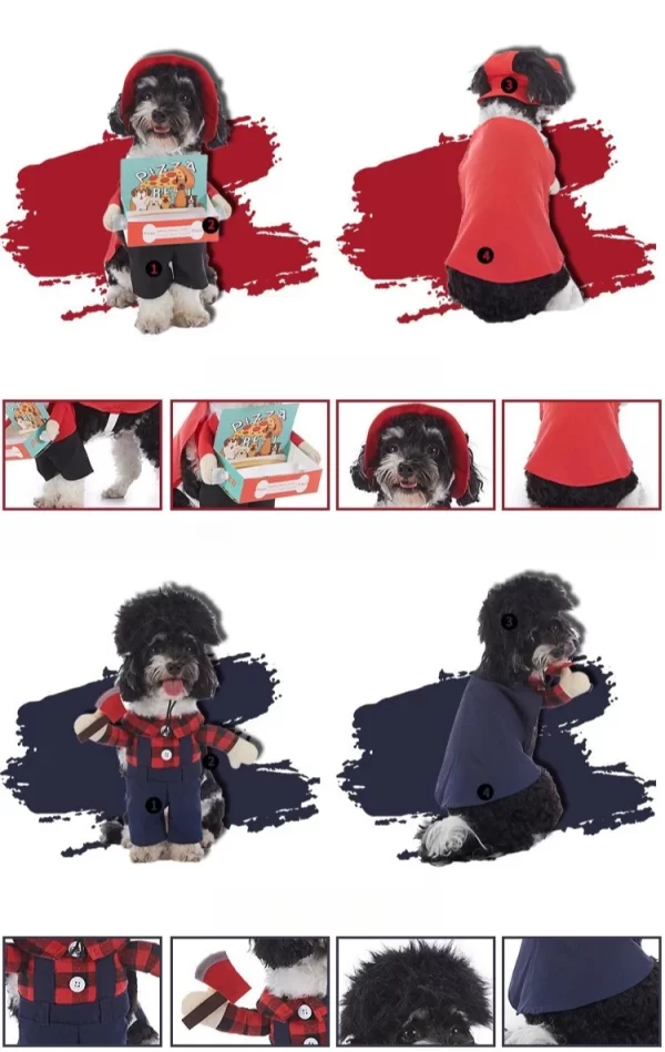 Halloween Dog Outfits & Pet Cat Cosplay Costumes - Image 14