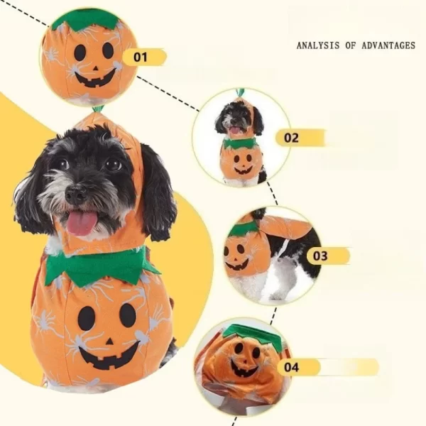Halloween Dog Outfits & Pet Cat Cosplay Costumes - Image 3