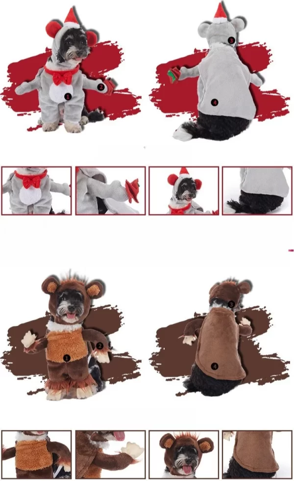 Halloween Dog Outfits & Pet Cat Cosplay Costumes - Image 13