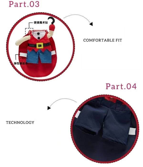 Halloween Dog Outfits & Pet Cat Cosplay Costumes - Image 16