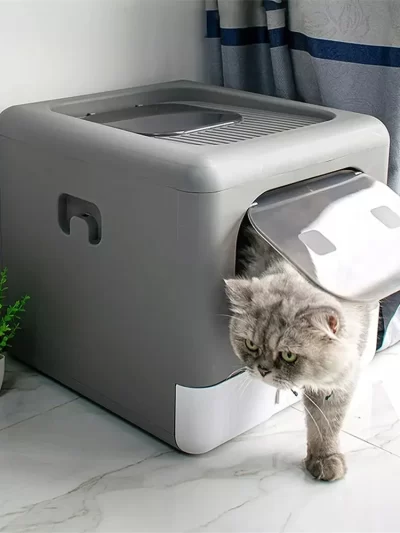 Cat Litter Box Tray Foldable